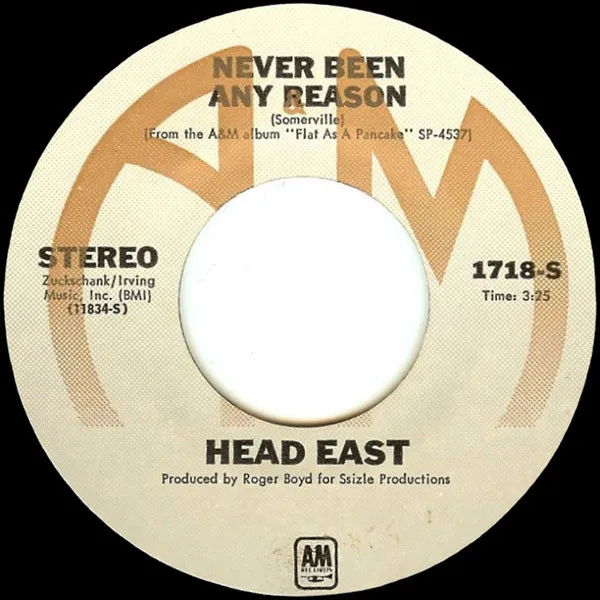 Never Been Any Reason / One Against The Other