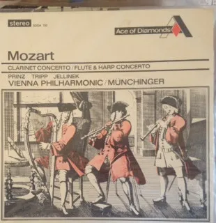 Mozart's Clarinet Concerto / Flute And Harp Concerto