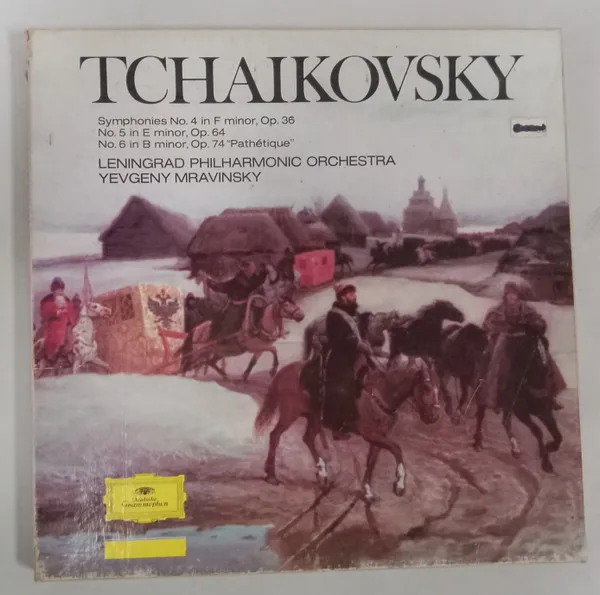 Symphonies No. 4 In F Minor, Op.36 / No. 5 In E Minor, Op. 64 / No. 6 In B Minor, Op. 74 "Pathétique"