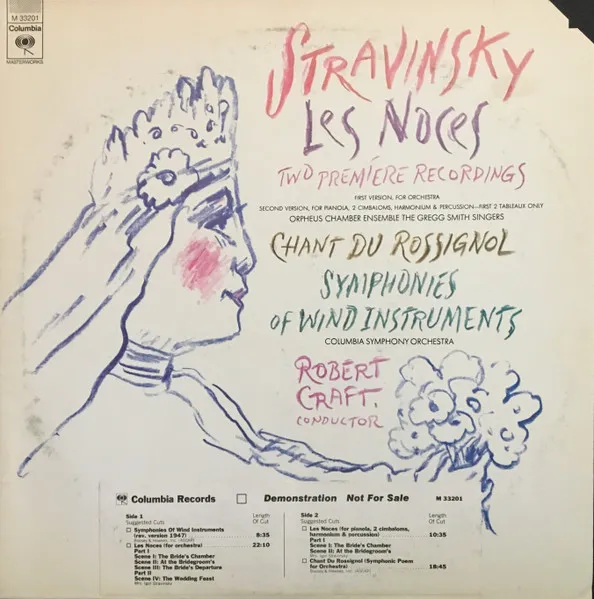 Les Noces / Chant Du Rossignol / Symphonies Of Wind Instruments