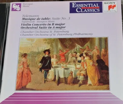 Banquet Music, Violin Concerto In B Major, Orchestral Suite In A Major
