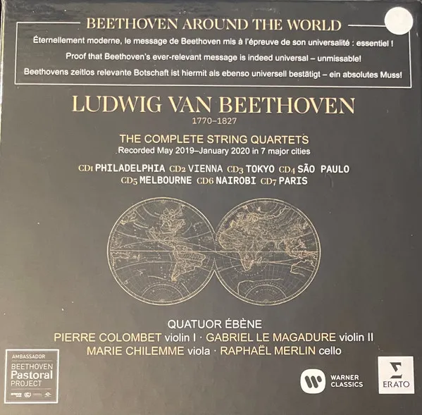 BEETHOVEN AROUND THE WORLD [THE COMPLETE STRING QUARTETS]