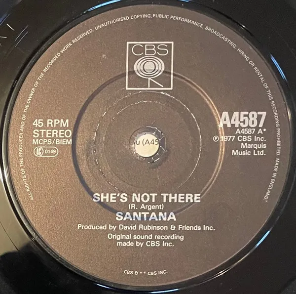 She's Not There / Samba Pa Ti