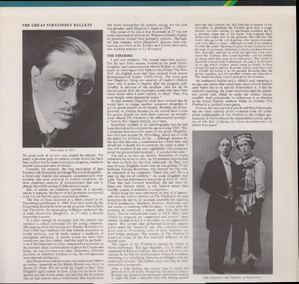 The Great Stravinsky Ballets: The Firebird • Petrouchka • The Rite Of Spring