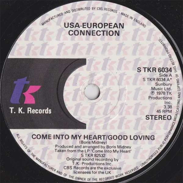 Come Into My Heart / Good Loving