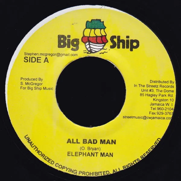 All Bad Man / See Dem A Pree