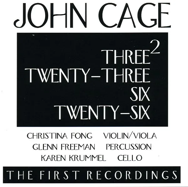 Three², Twenty-Three, Six, Twenty-Six