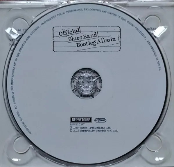 Official Blues Band Bootleg Album