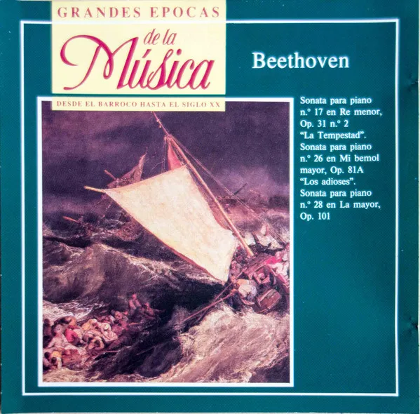 Beethoven - Sonatas Para Piano Nº 17, Nº 26 y Nº 28