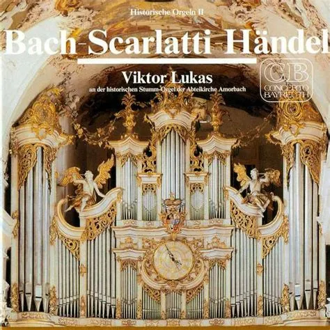 Viktor Lukas An Der Historischen Stumm-Orgel Der Abteikirche Amorbach