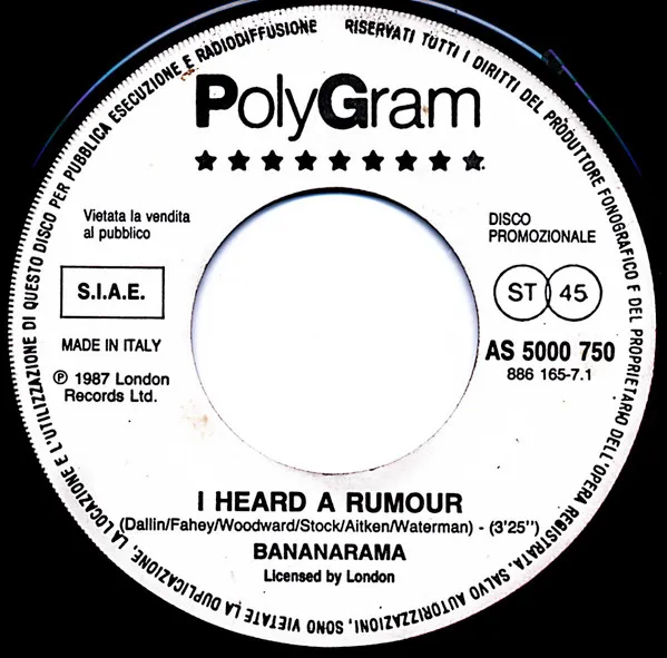 Con Le Mani / I Heard A Rumour
