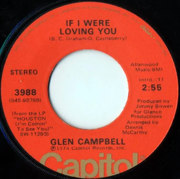 If I Were Loving You / It's A Sin When You Love Somebody
