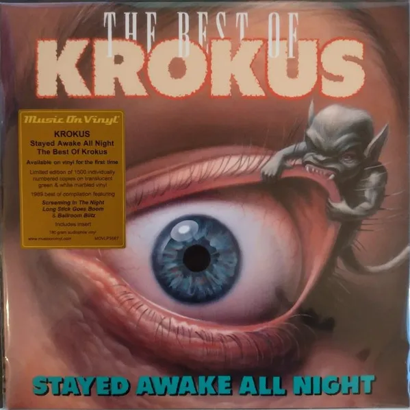 Stayed Awake All Night: The Best Of Krokus (180g) (Limited Numbered Edition) (Translucent Green & White Marbled Vinyl)