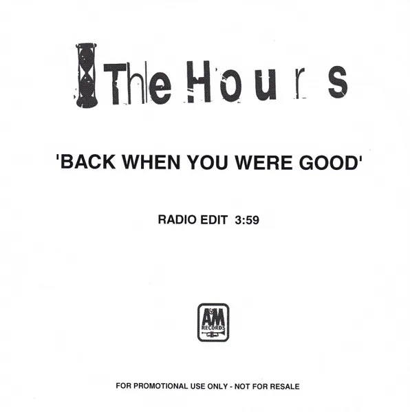 Back When You Were Good