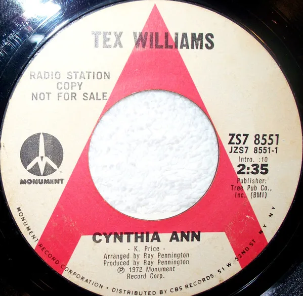 Cynthia Ann / Walkin' On The Wind