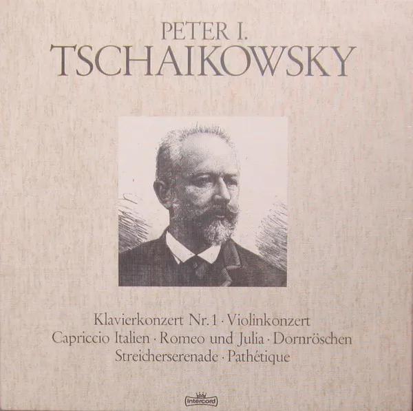 Klavierkonzer Nr.1 · Violinkonzert · Capriccio Italien · Romeo And Julia · Dornröschen · Streicherserenade · Pathétique