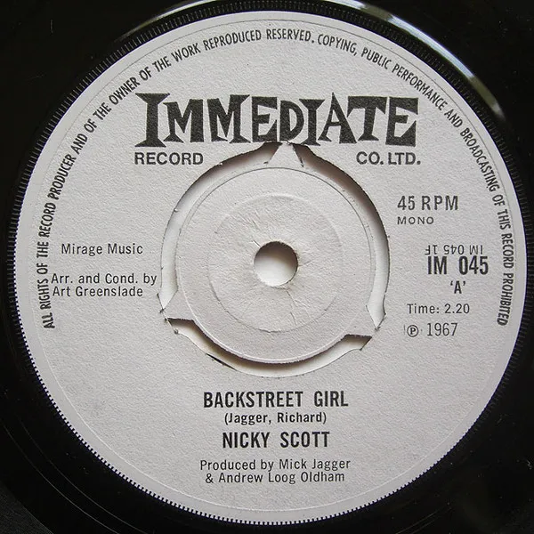 Backstreet Girl
