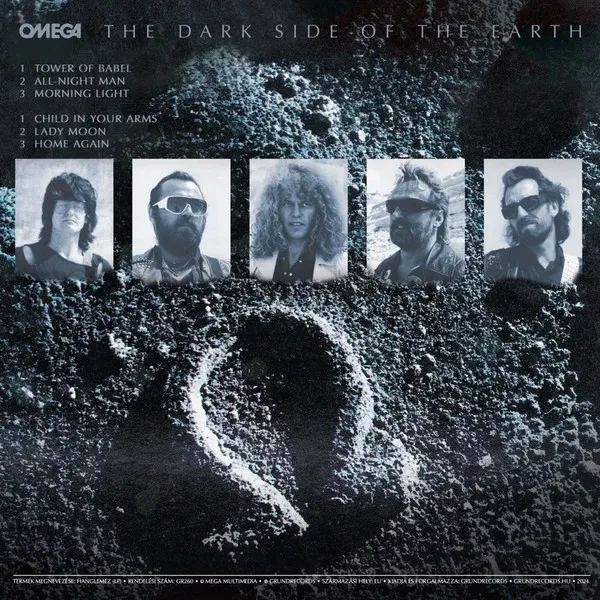 DARK SIDE OF THE EARTH black splat