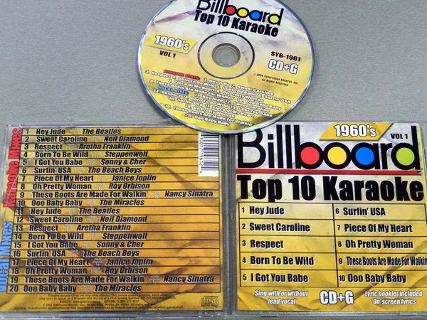 Billboard Top 10 Karaoke 1960's Vol. 1