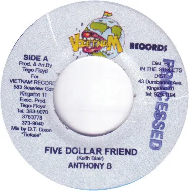 Five-Dollar Friend/Hero