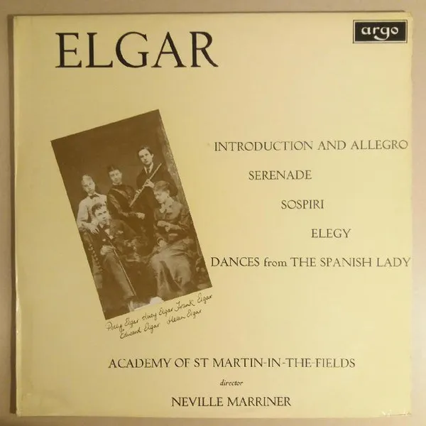 Introduction And Allegro / Serenade / Sospiri / Elegy / Dances From The Spanish Lady