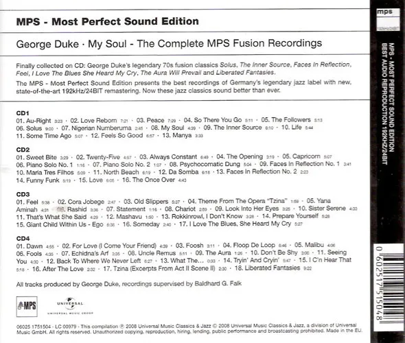 My Soul - The Complete MPS Fusion Recordings