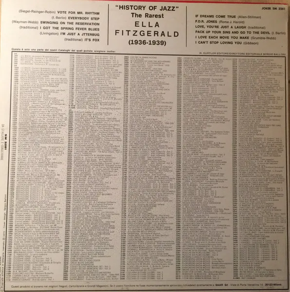 The Rarest Ella Fitzgerald 1936 - 1939