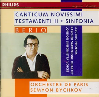 Canticum Novissimi Testamenti II - Sinfonia