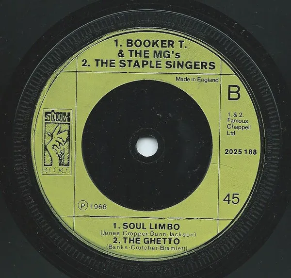 Who's Making Love / Soul Limbo / The Ghetto