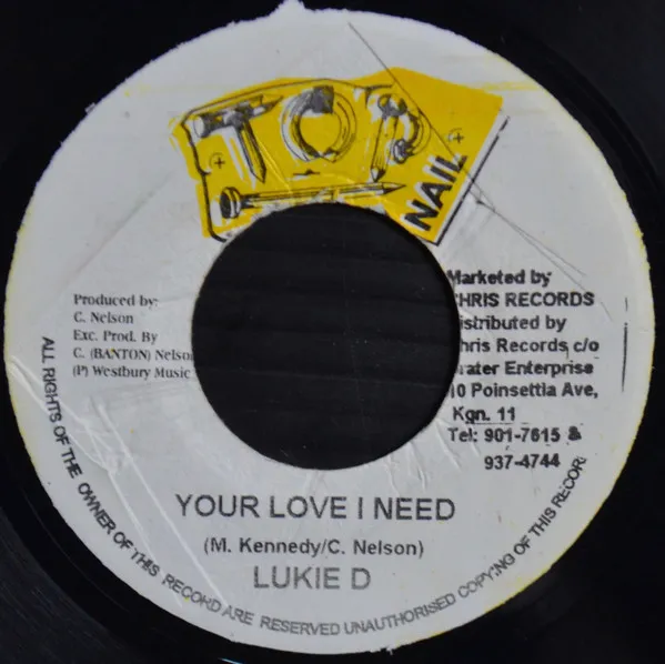 Your Love I Need