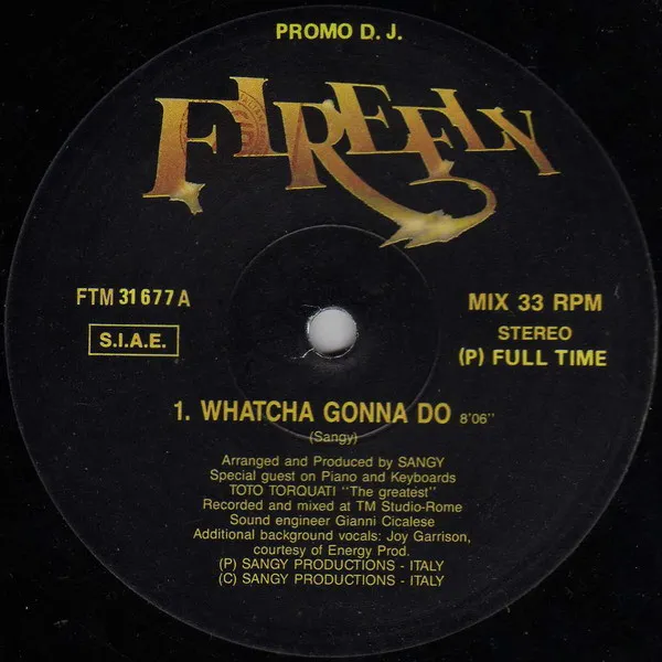 Whatcha Gonna Do / Ghetto House / Get Into Trance