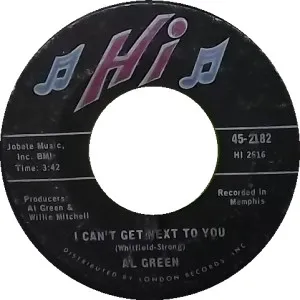 I Can't Get Next To You / Ride Sally Ride