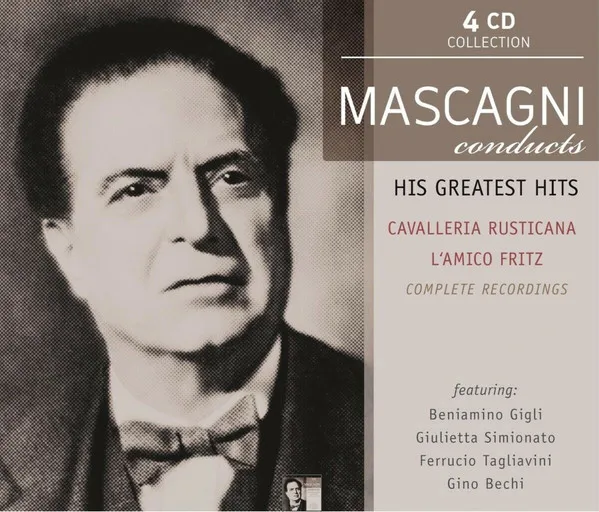 Mascagni counducts His Greatest Operas