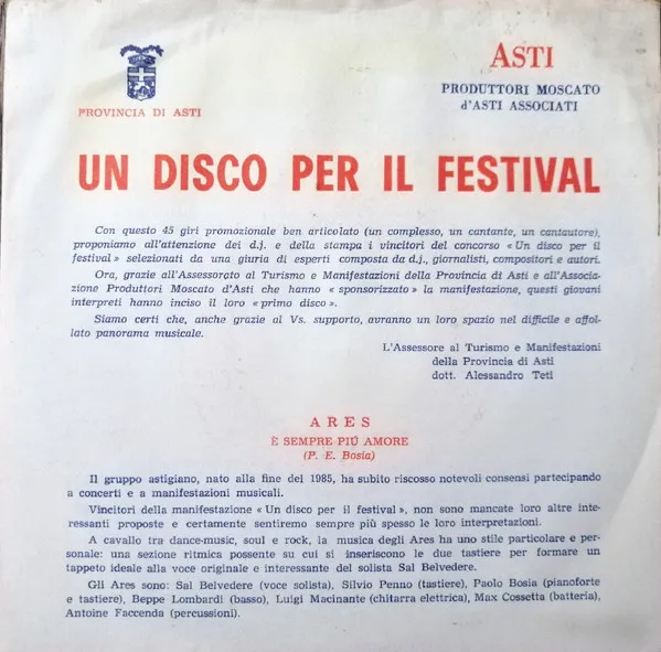 È Sempre Più Amore / Crackers / Torno Al Mare