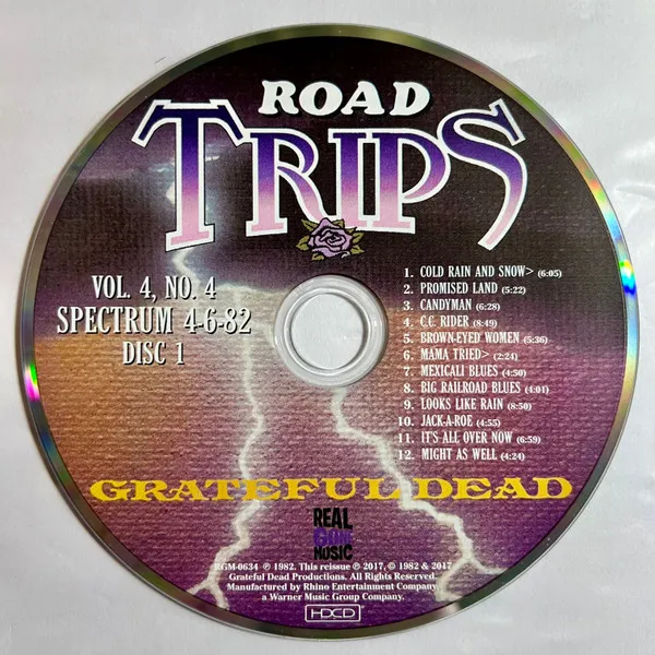 Road Trips Vol. 4 No. 4 Spectrum 4-6-82