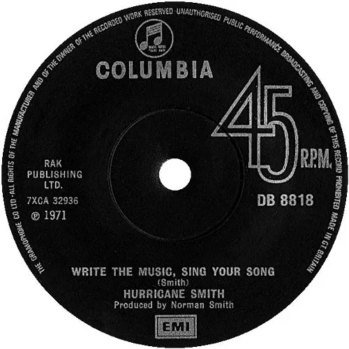 Write The Music, Sing Your Song
