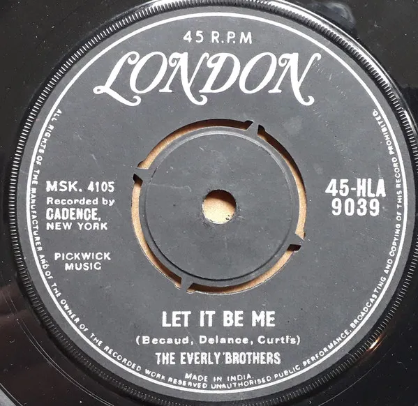 Let It Be Me