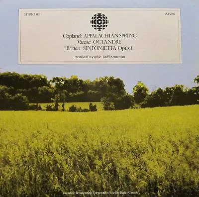Appalachian Spring / Octandre / Sinfonietta Opus 1
