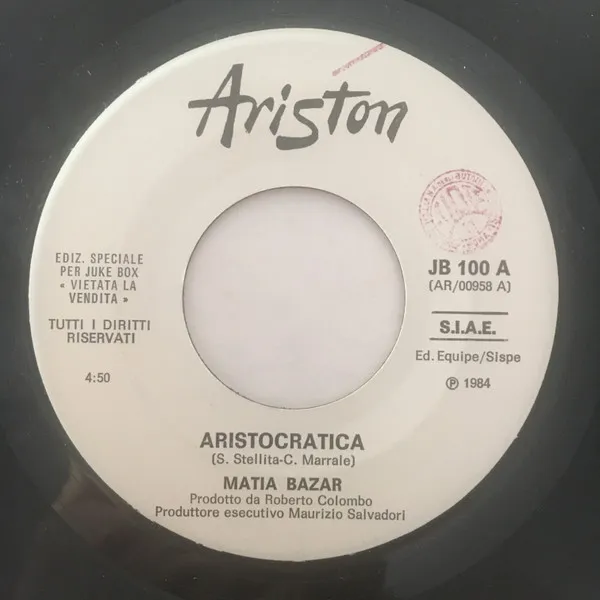 Aristocratica / Ogni Volta Che Vedo Il Mare