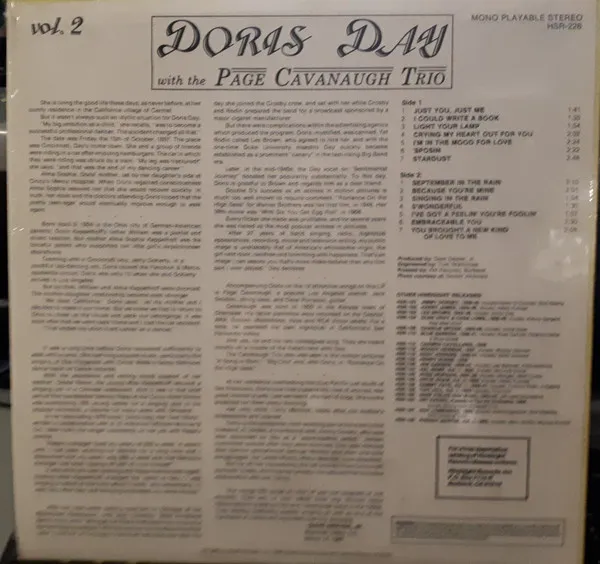 The Uncollected Doris Day, Vol. 2, 1952-53