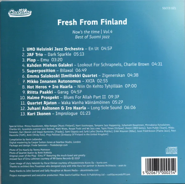 Fresh From Finland - Now's the Time Vol.4
