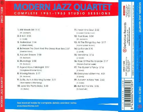 Complete 1951-1953 Studio Sessions