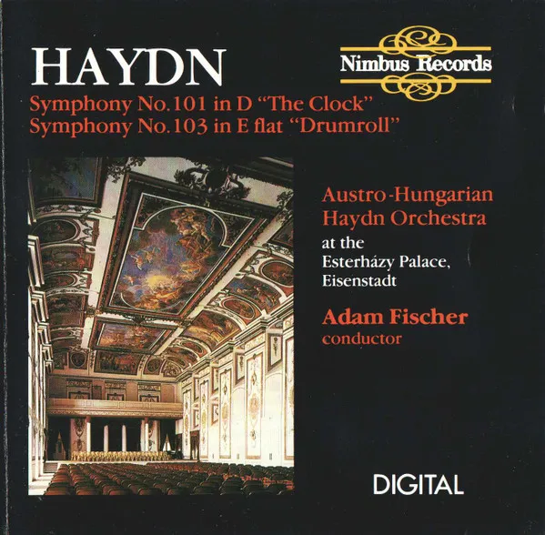 Symphony No 101 In D "The Clock," No 103 In E Flat, "Drumroll"