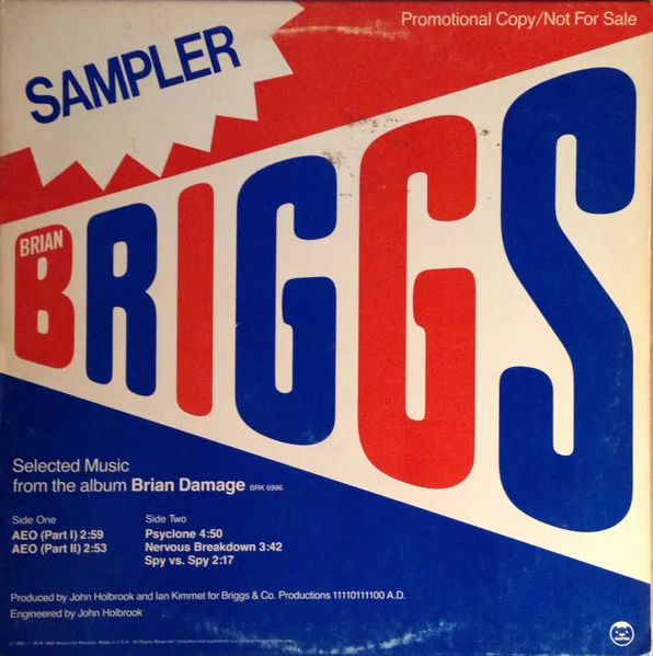 Special Sampler (Selected Music From The Album Brian Damage)