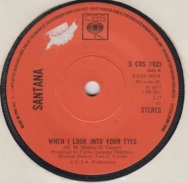 When I Look Into Your Eyes