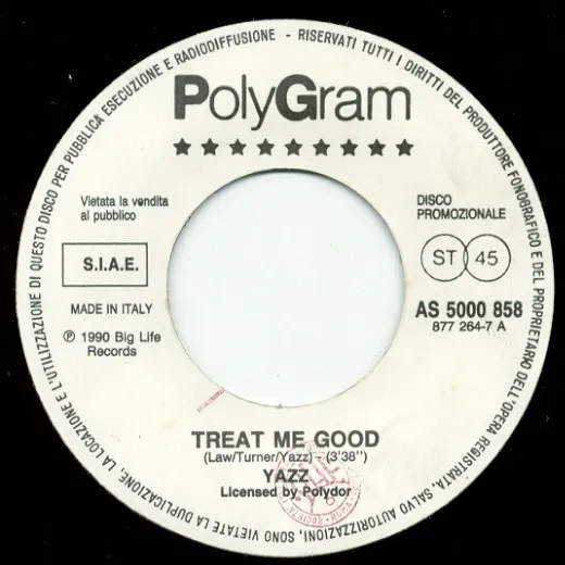 Treat Me Good / Soledad