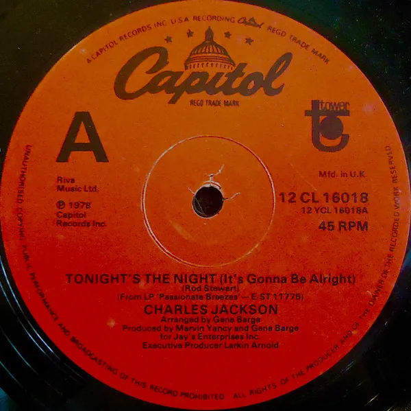 Tonight's The Night (It's Gonna Be Alright)