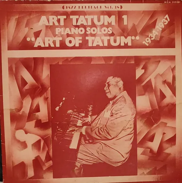 Art Tatum 1 Piano Solos "Art Of Tatum" 1934-1937
