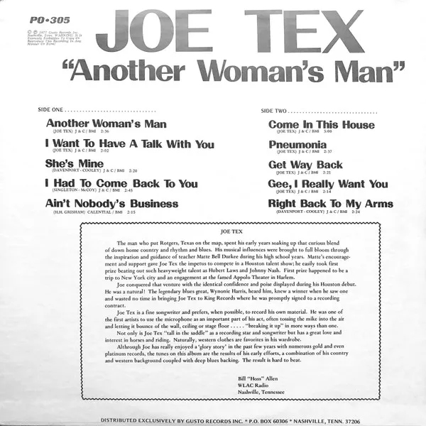 Another Woman's Man