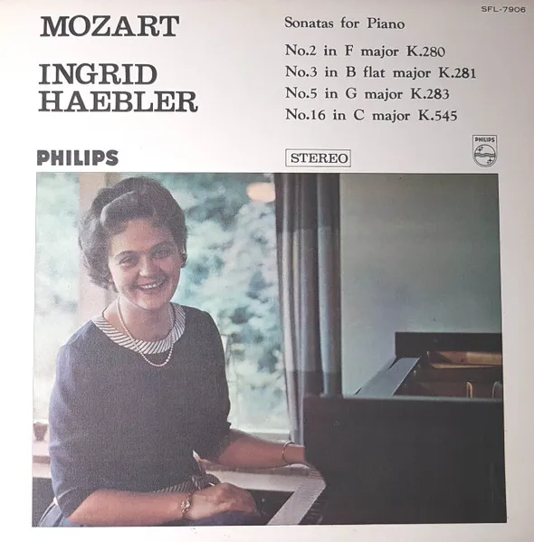 Sonatas For Piano /No.2 In F Major K.280, No.3 In B Flat Major K.281, No.5in G Major K.283, No.12 In C Major K.545/